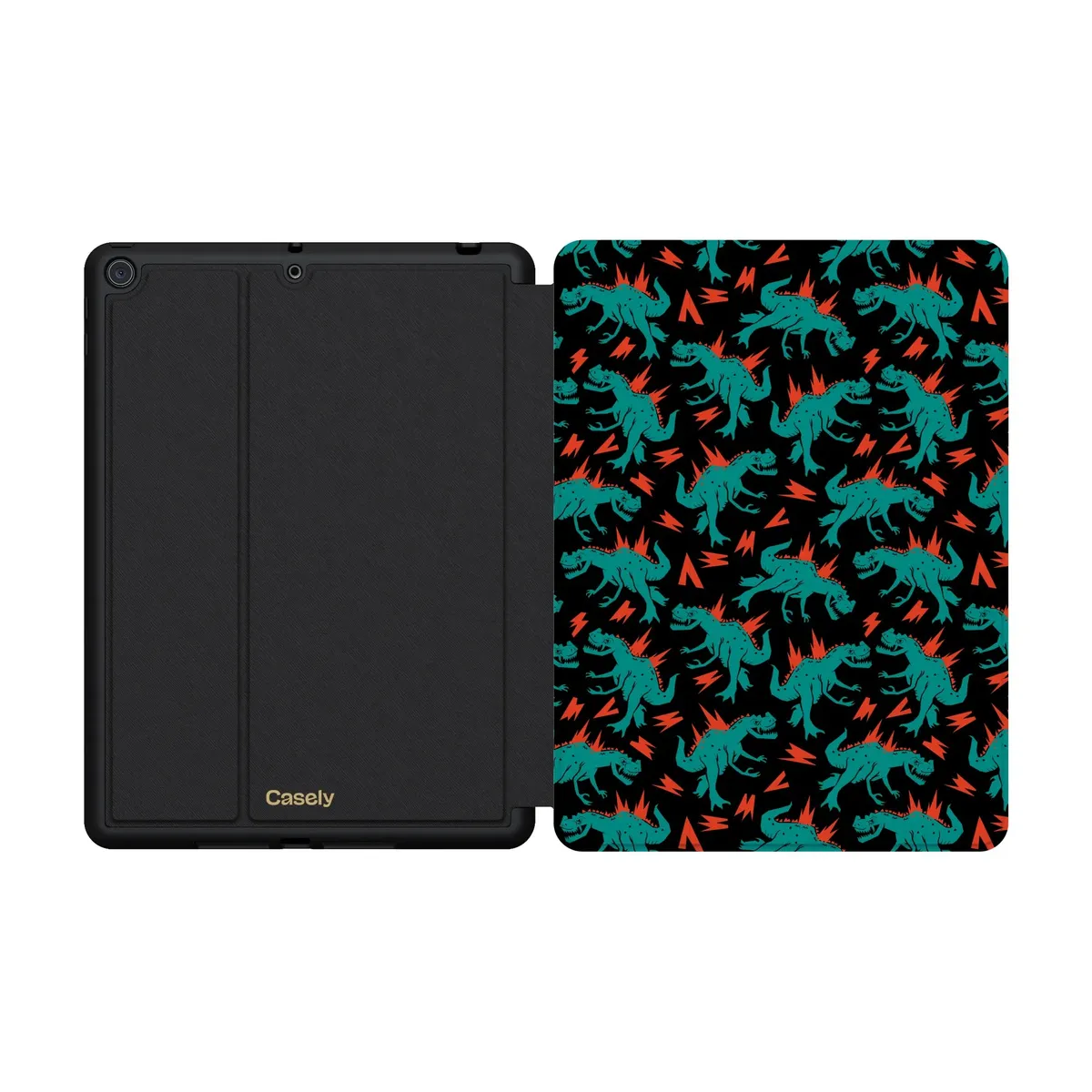 You're Dino-mite | Green Dinosaur iPad Case - Image 39