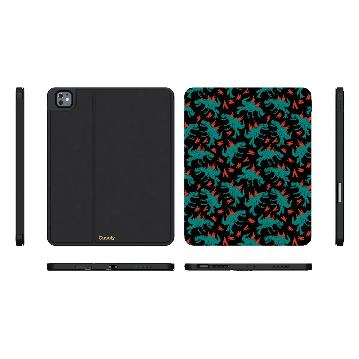 You're Dino-mite | Green Dinosaur iPad Case - Image 5